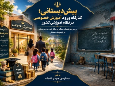 پیش دبستانی گذرگاه ورود آموزش خصوصی