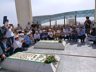 تصاویر از مراسم نکوداشت مختومقلی فراغی